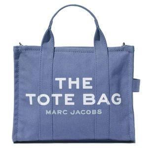 Marc jacobs the tote bag.  Size medium in slate blue